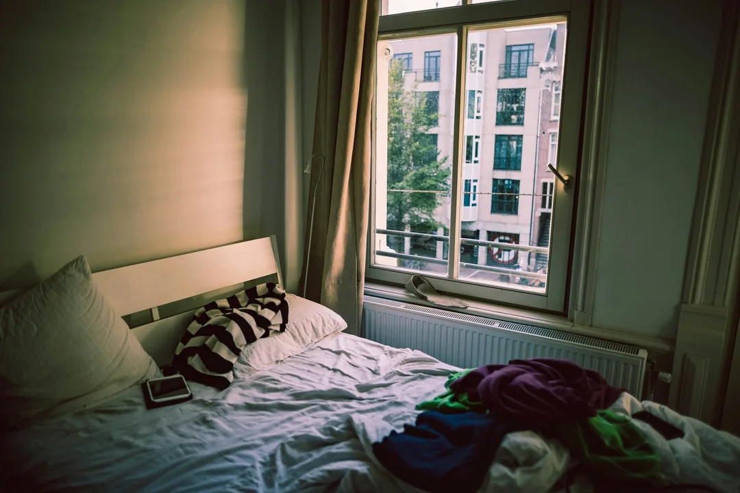 Schlafzimmer – Vorher