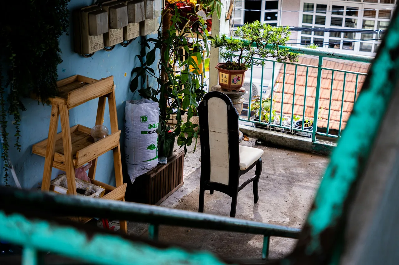 Balkon – Vorher (Originalfoto)